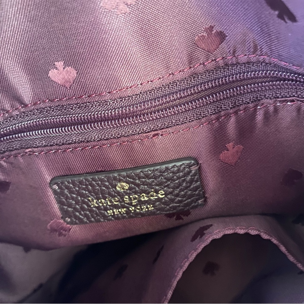 Kate Spade Multicolor Leaf Pattern Crossbody Bag - image 4